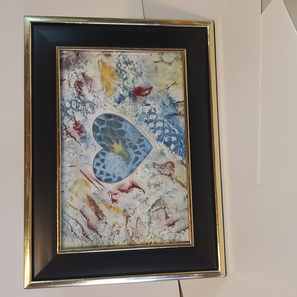 painting encaustic 5x7 table top